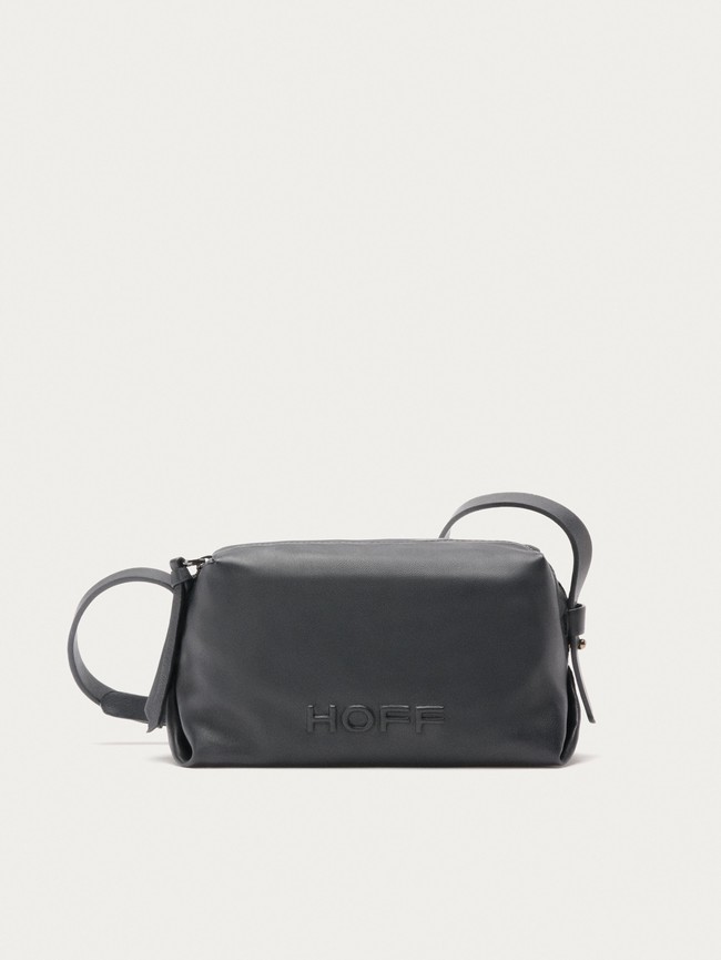 Black Hoff Leather Hall Women Bags | 27SEUXDBJ