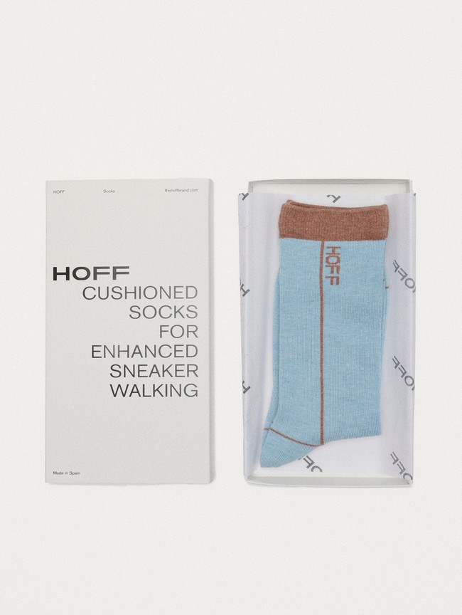 Blue Hoff Stripe Women Socks | 17ZIYSEBW