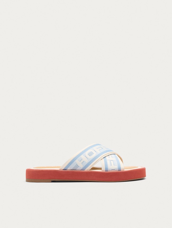 Blue / White / Orange Hoff Market Women Sandals | 25DZKEBOM