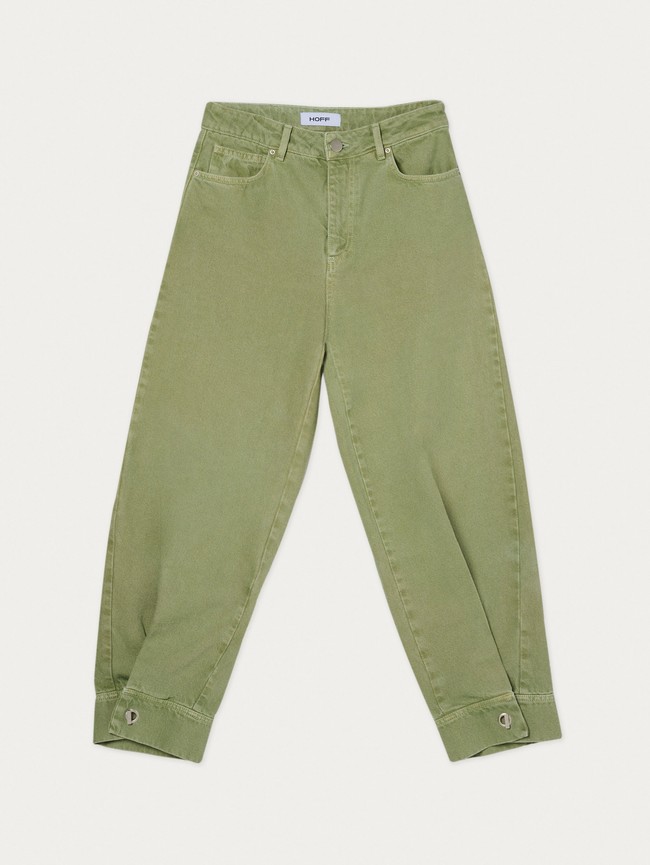 Green Hoff Green Azores Women Jeans | 84PIYECAR