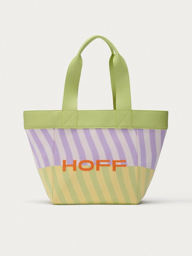 Green / Purple Hoff Hyde Lima Woven Carrycot Women Bags | 64CPSLIYT