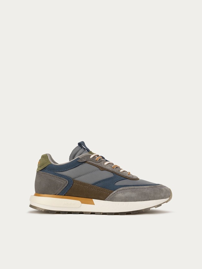 Grey / Blue Hoff Simbu Men Sneakers | 43NDRVZGT