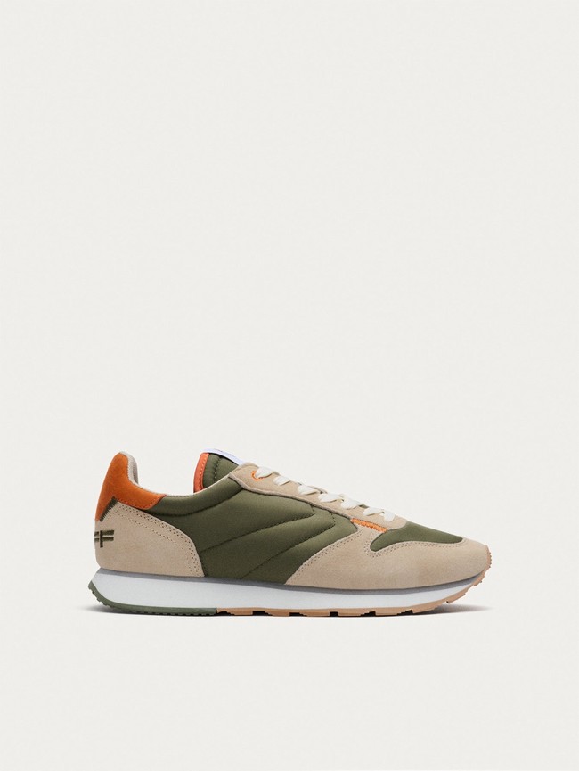 Grey / Green Hoff Rhodes Men Sneakers | 43STGIHRQ