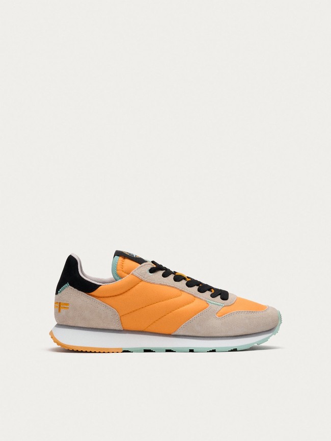 Grey / Orange Hoff Miletus Women Sneakers | 72XJDGUOL
