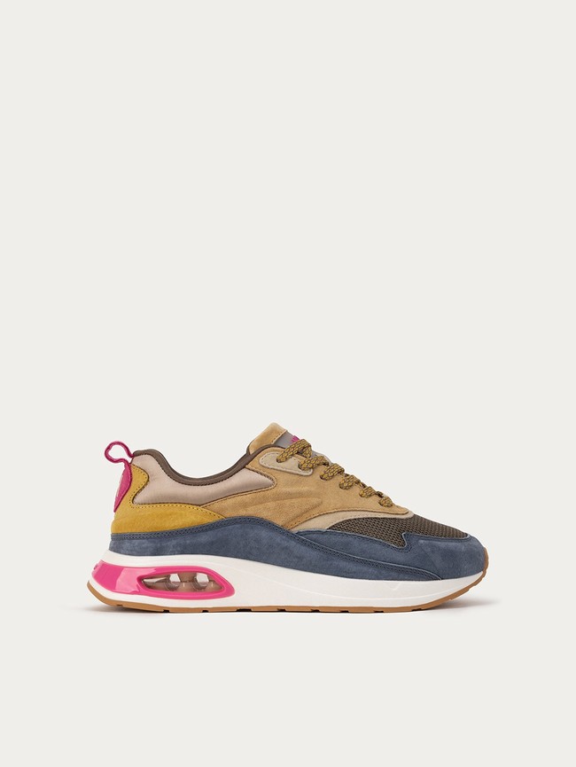 Navy / Brown Hoff Toronto Bay Women Sneakers | 71GWBUNFQ