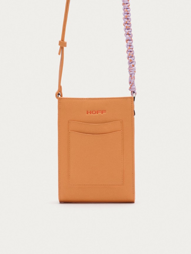 Orange Hoff Boom Mini Peach Women Bags | 69GKMLAYP